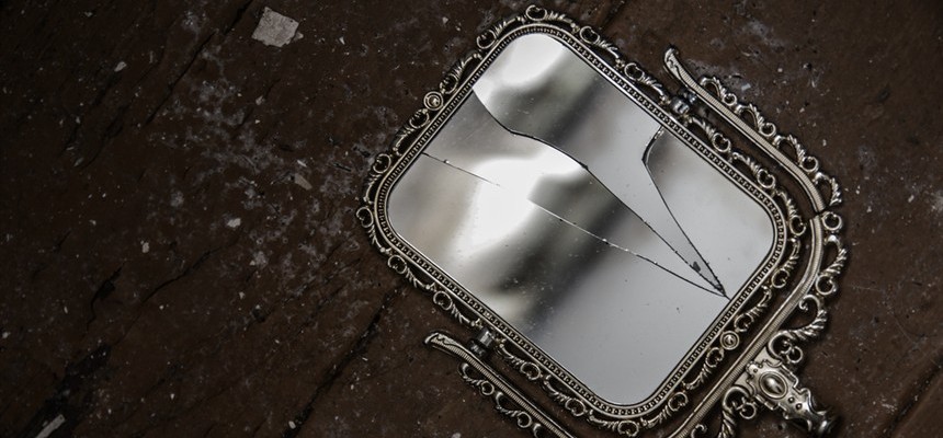 beautiful broken mirror images