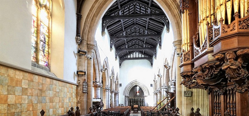 Why Do Some Churches Expose Wooden Beams In The Ceiling